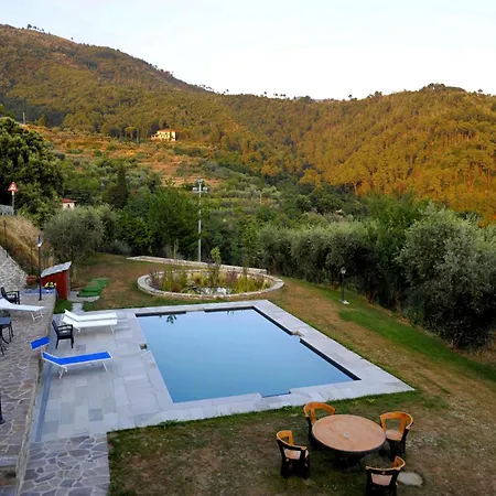La Pietra Piana Panoramica Con E Piscina Naturale Vicino Firenze Villa *