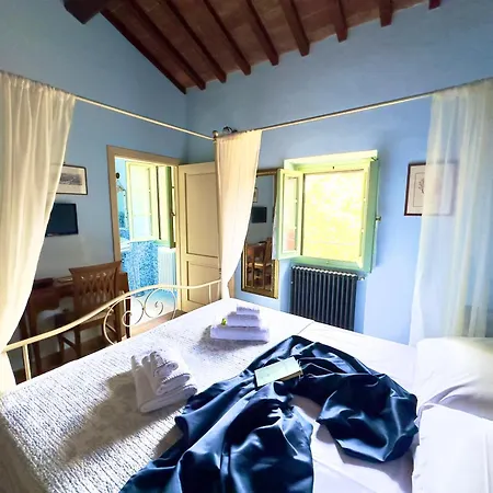 La Pietra Piana Panoramica Con E Piscina Naturale Vicino Firenze Reggello
