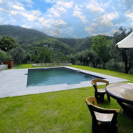 La Pietra Piana Panoramica Con E Piscina Naturale Vicino Firenze * 레겔로