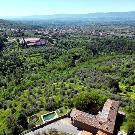 빌라 La Pietra Piana Panoramica Con E Piscina Naturale Vicino Firenze
