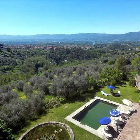 La Pietra Piana Panoramica Con E Piscina Naturale Vicino Firenze 레겔로