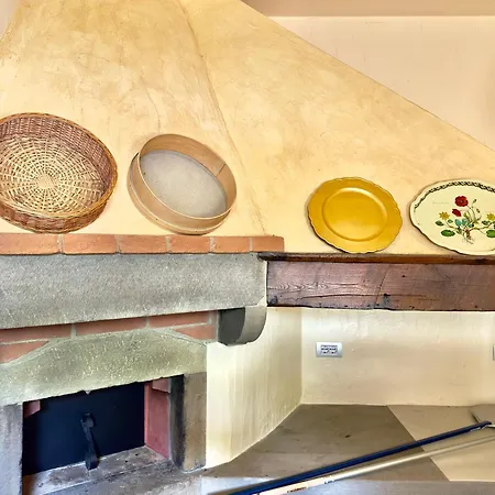 La Pietra Piana Panoramica Con E Piscina Naturale Vicino Firenze 빌라