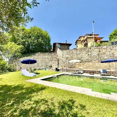 빌라 La Pietra Piana Panoramica Con E Piscina Naturale Vicino Firenze 레겔로