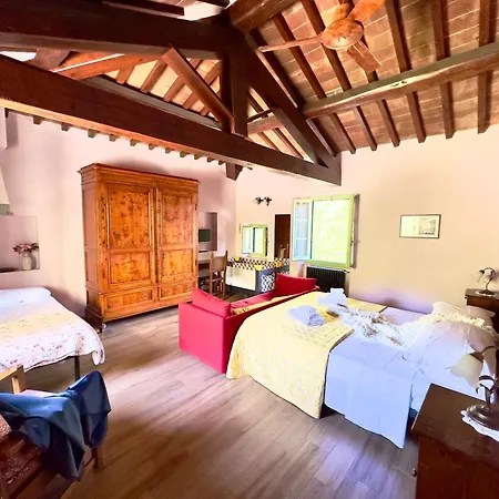 La Pietra Piana Panoramica Con E Piscina Naturale Vicino Firenze *